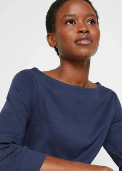 Langarmshirt aus reiner Bio-Baumwolle