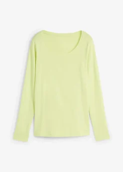 Langarmshirt aus reiner Bio-Baumwolle