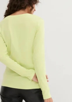 Langarmshirt aus reiner Bio-Baumwolle