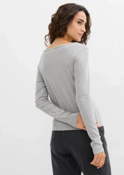 Langarmshirt aus reiner Bio-Baumwolle