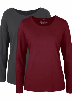 Langarmshirt (2er Pack)