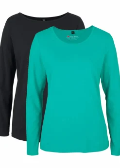 Langarmshirt (2er Pack)