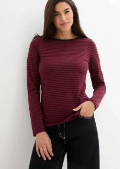 Langarmshirt mit reiner Bio-Baumwolle