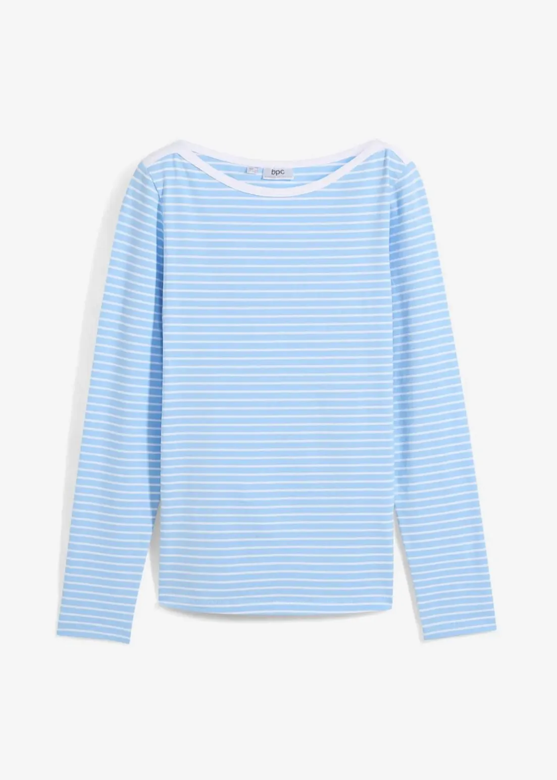 Langarmshirt mit reiner Bio-Baumwolle