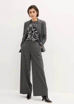 Langarmshirt mit Rosendruck