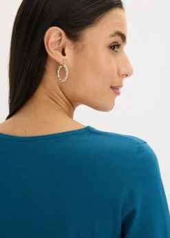 Langarmshirt mit Ösen