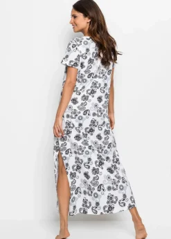 Langes Nachthemd aus Bio-Baumwolle