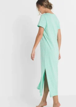 Langes Nachthemd aus reiner Baumwolle