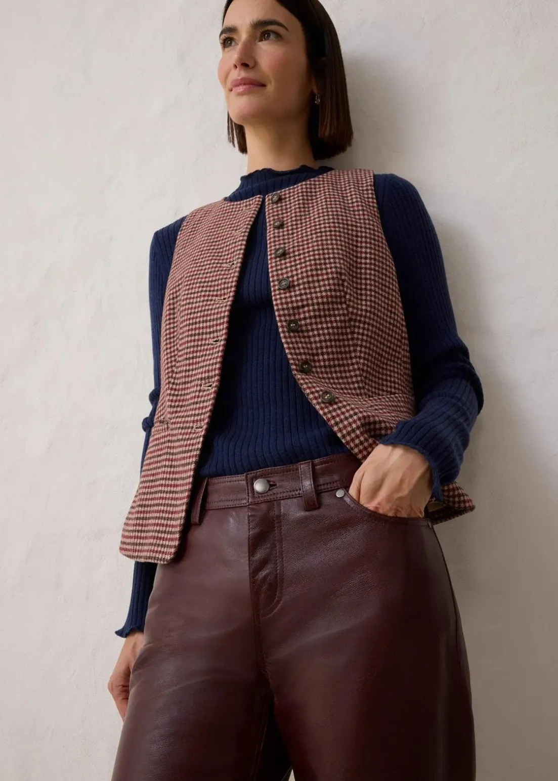 Lederhose aus Lammnappa