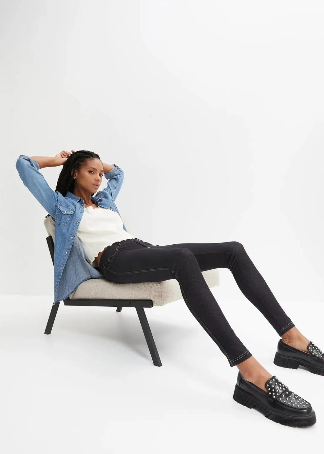 Leggings in Jeansoptik