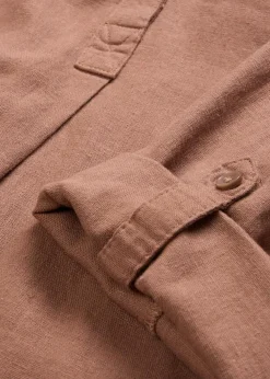 Leinen-Bluse, 3/4-Arm