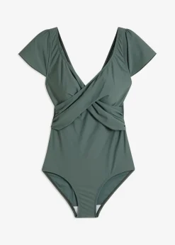 Light Shape-Badeanzug mit Wickeloptik