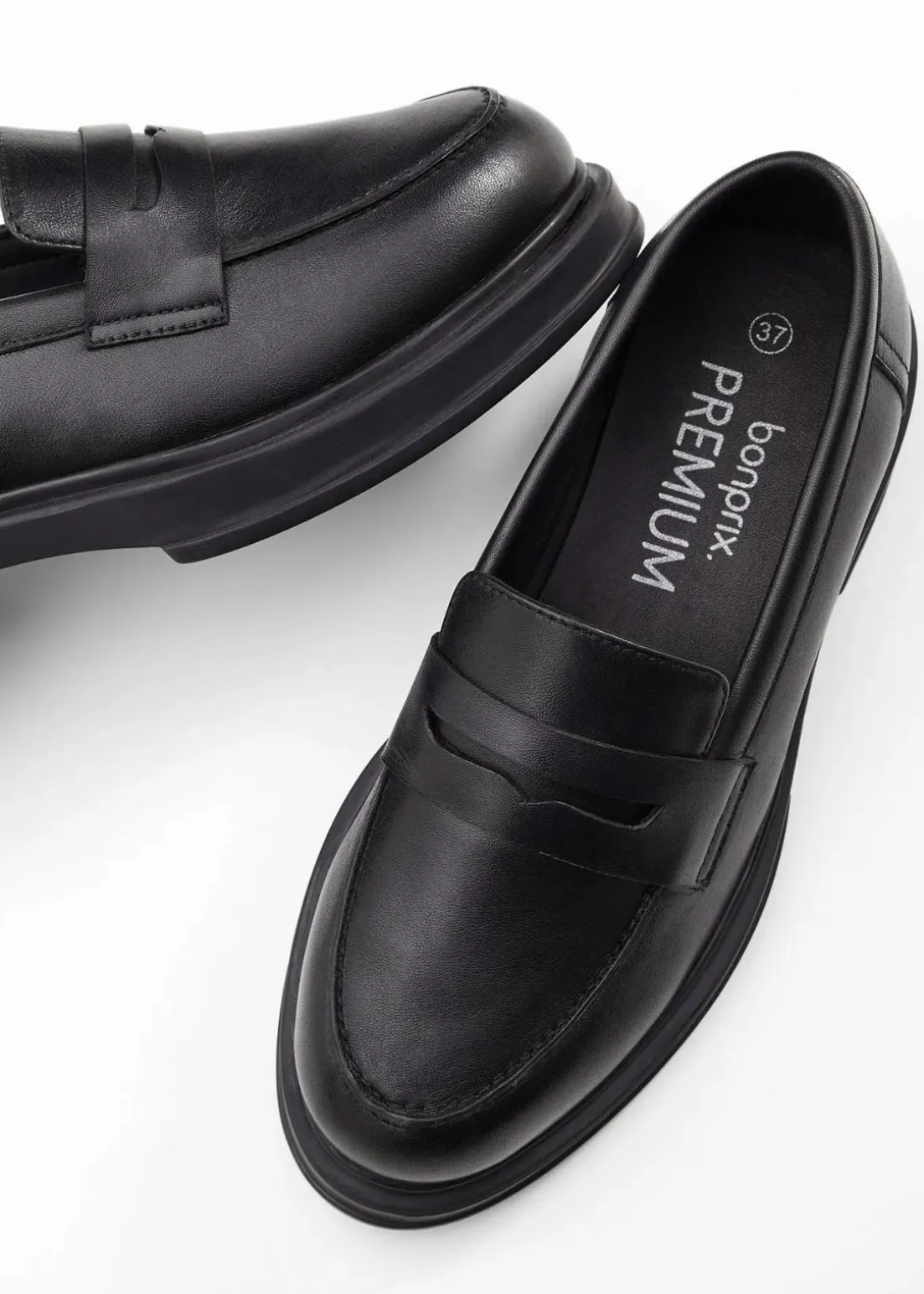 Loafer aus Leder
