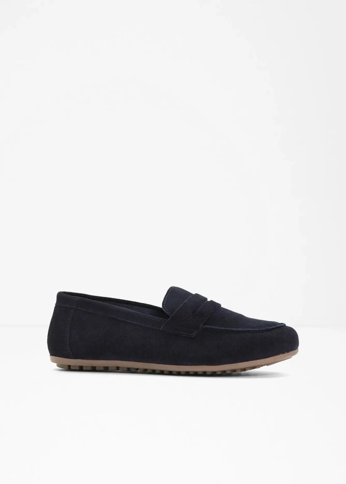 Loafer aus Veloursleder