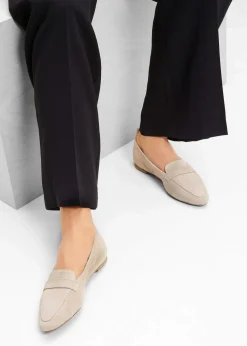 Loafer aus Veloursleder