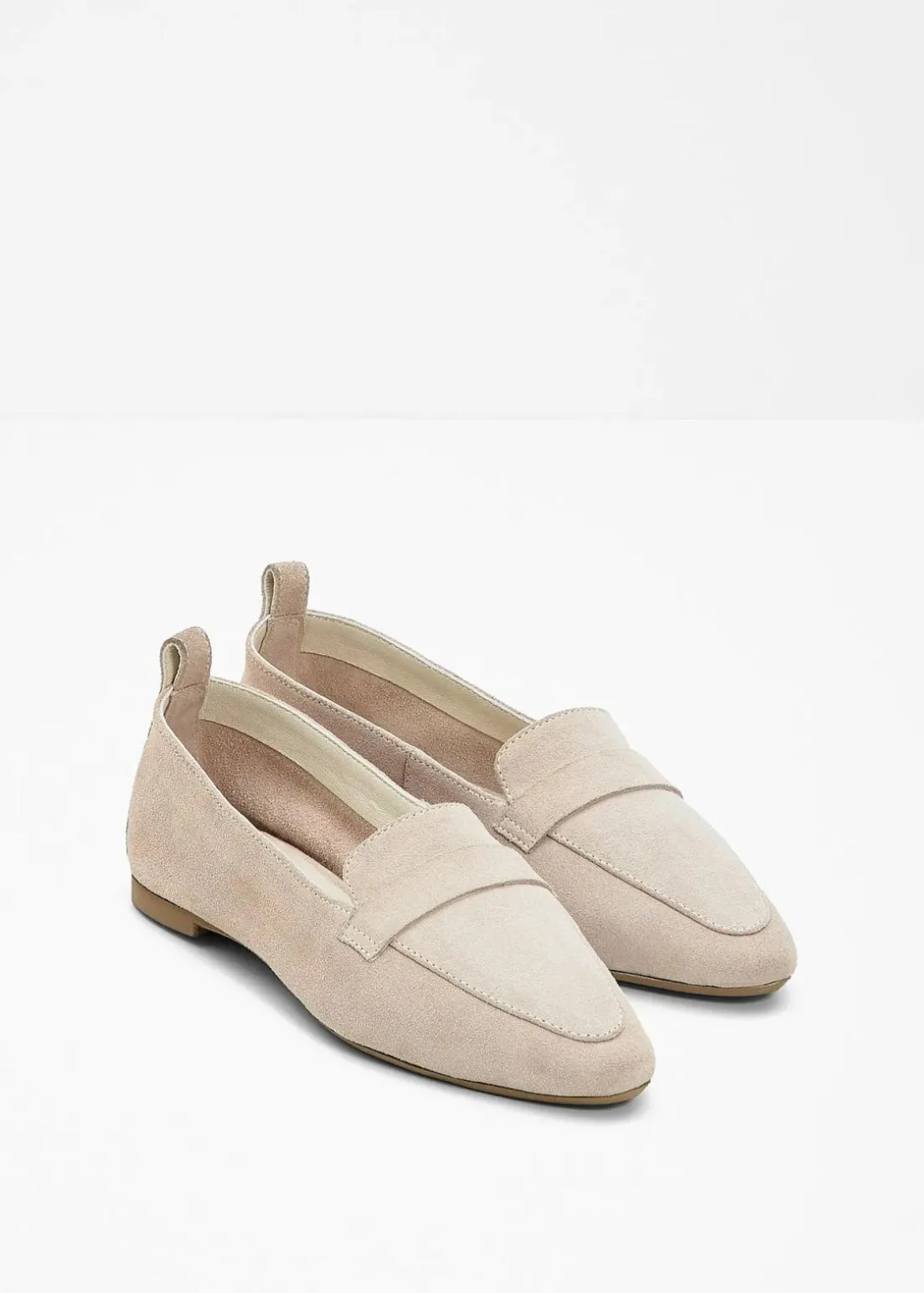 Loafer aus Veloursleder