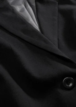 Longblazer aus Baumwoll-Jersey