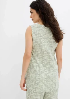 Longbluse aus softer Viskose