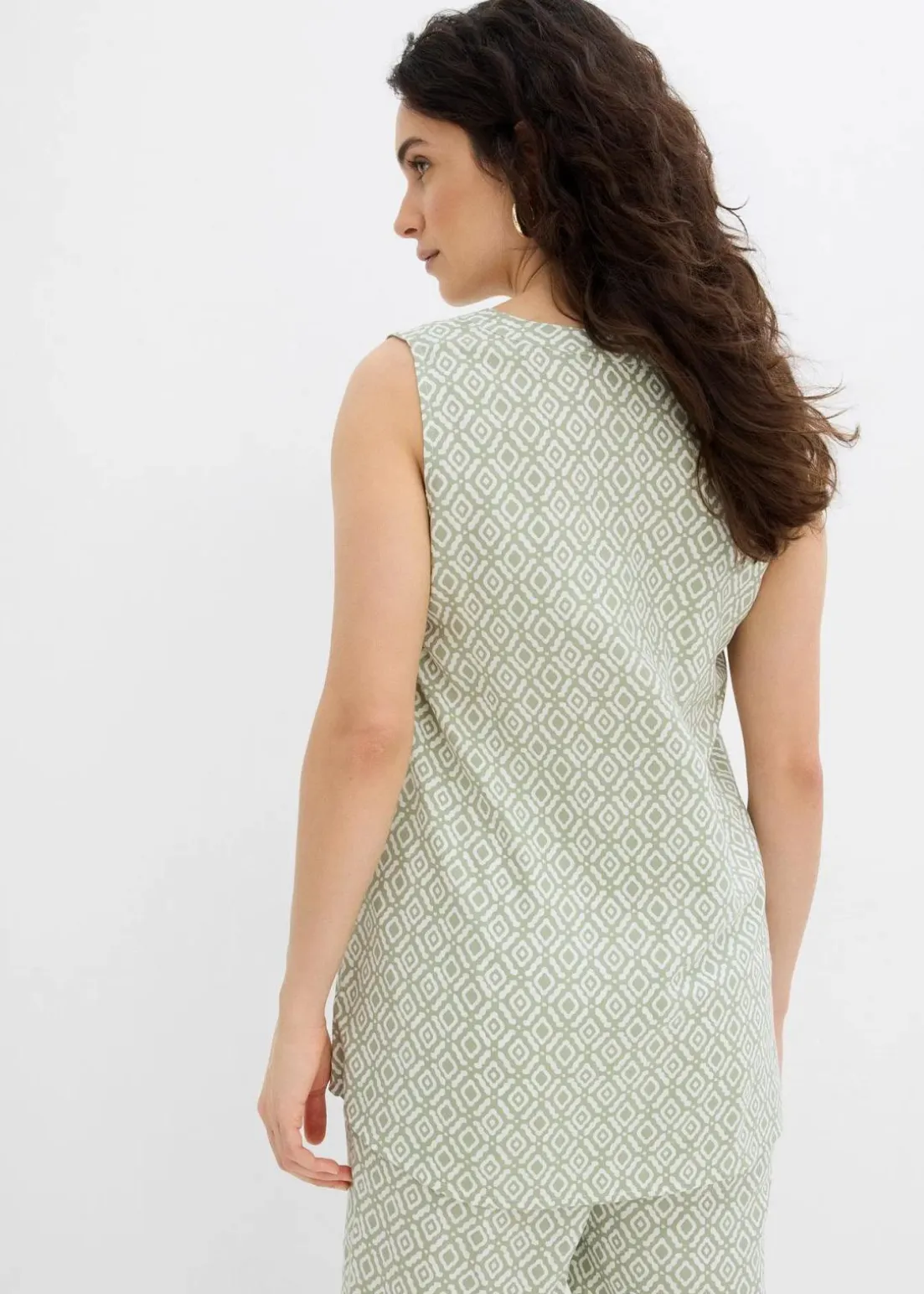 Longbluse aus softer Viskose