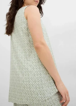 Longbluse aus softer Viskose