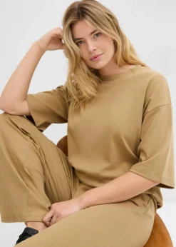 Longshirt aus Interlock