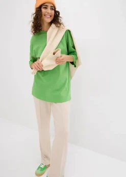 Longshirt aus Interlock