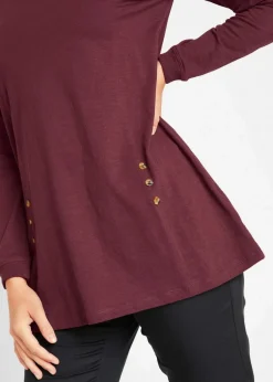 Longshirt aus reiner Baumwolle