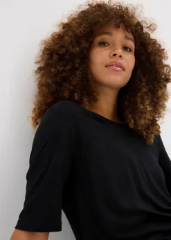 Longshirt aus softer Viskose