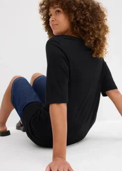 Longshirt aus softer Viskose