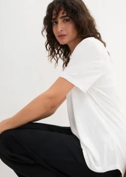 Longshirt aus softer Viskose