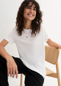 Longshirt aus softer Viskose