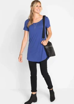 Longshirt aus softer Viskose