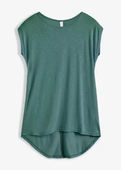 Longshirt aus Viskose-Mischung