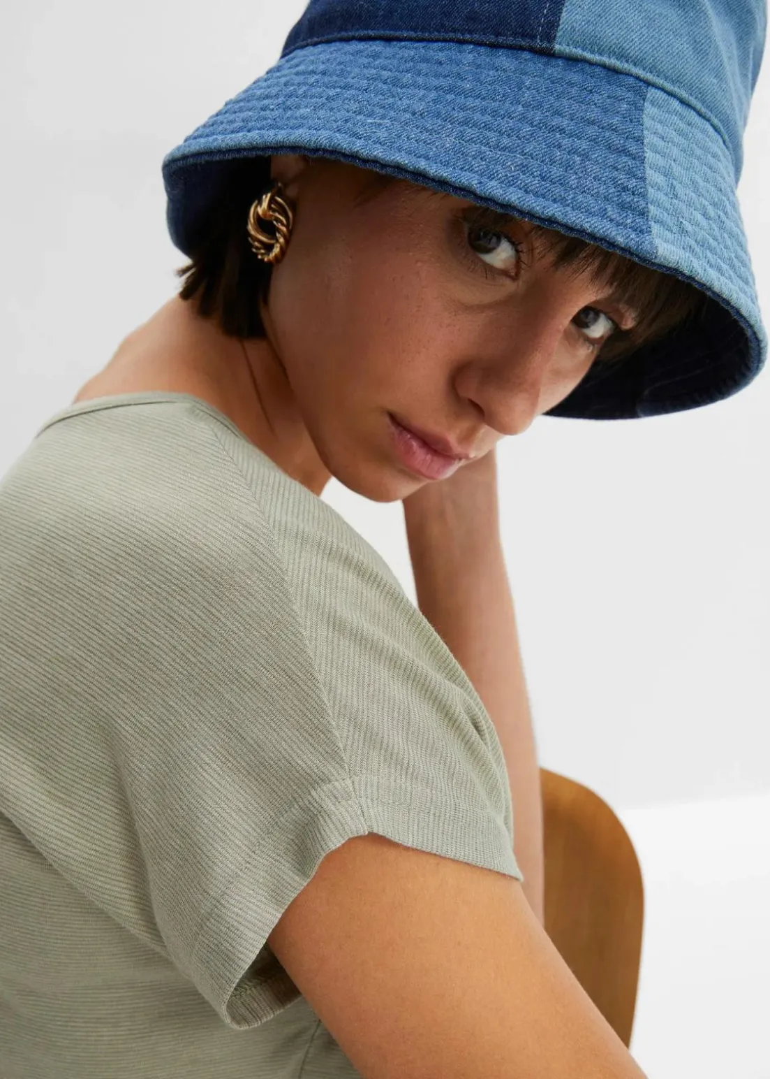 Longshirt aus Viskose-Mix