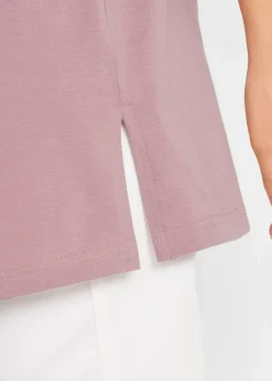 Longshirt mit V-Ausschnitt (2er Pack)