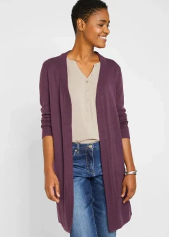 Longstrickjacke, Langarm