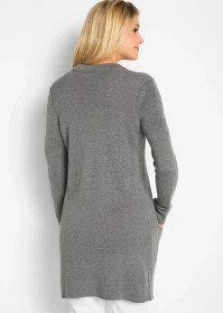 Longstrickjacke, Langarm