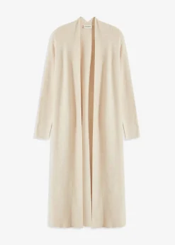 Longstrickjacke mit Viskose