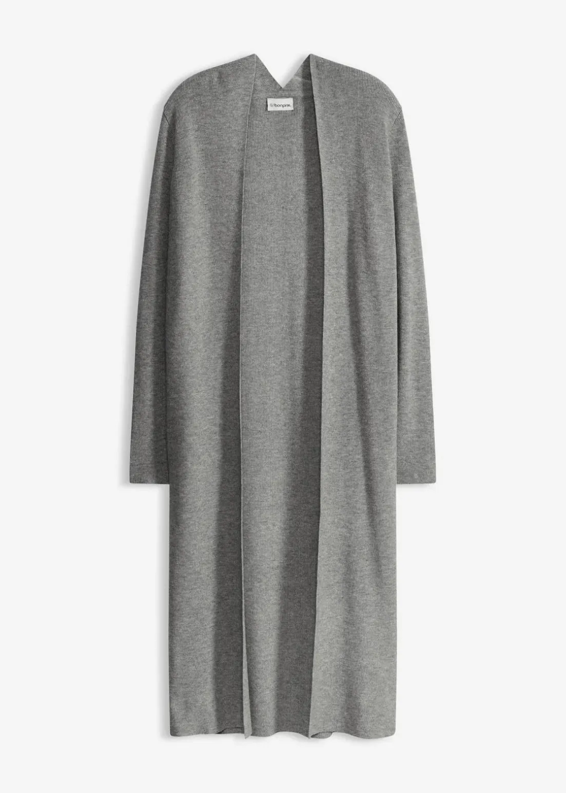 Longstrickjacke mit Viskose