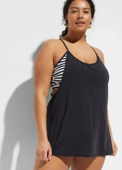 Long-Tankini (2-tlg. Set) im Lagenlook