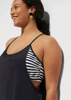 Long-Tankini (2-tlg. Set) im Lagenlook