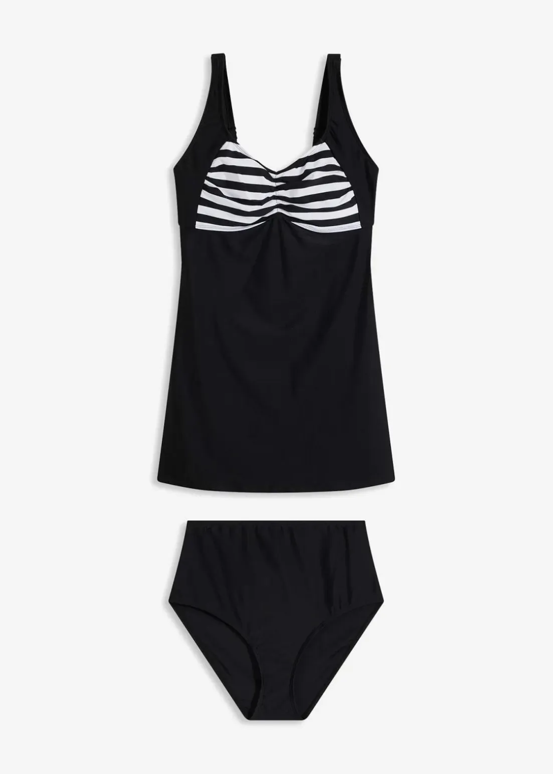 Long-Tankini (2-tlg. Set) mit Highwaist-Bikinihose