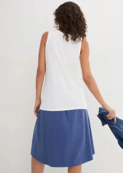 Long-Top aus reiner Baumwolle (5er Pack)