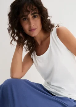 Long-Top aus reiner Baumwolle (5er Pack)