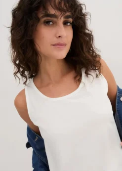 Long-Top aus reiner Baumwolle (5er Pack)