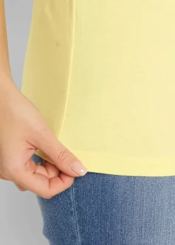 Long-Top aus reiner Baumwolle (5er Pack)