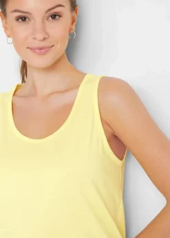 Long-Top aus reiner Baumwolle (5er Pack)