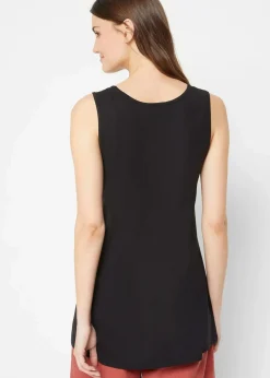 Long-Top aus softer Viskose, 2er- Pack