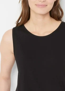 Long-Top aus softer Viskose, 2er- Pack