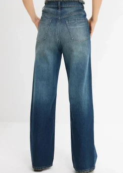 Loose Straight-Jeans High Waist
